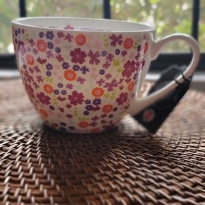 NWT Portobello by Design "Friends Fill Your Life With Joy" Jumbo Cappuccino Cup